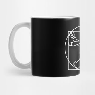 Lego Vitruvius Mug